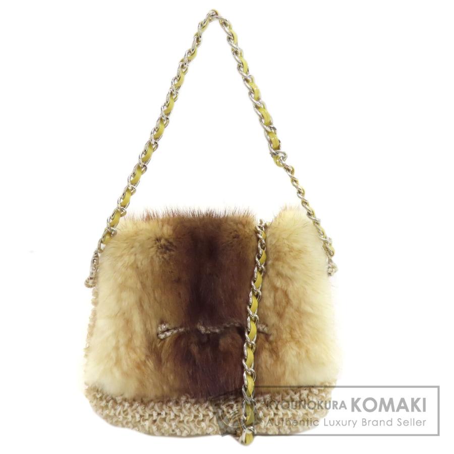 ANTEPRIMA（アンテプリマ） ファー ワイヤーバッグ 2WAY ショルダー