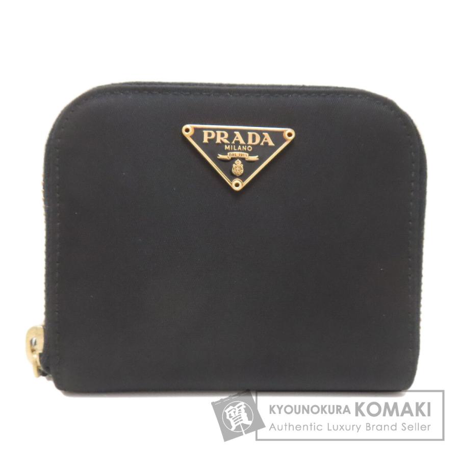 PRADA（プラダ） 1M0843 ロゴ金具 コインケース ナイロン素材