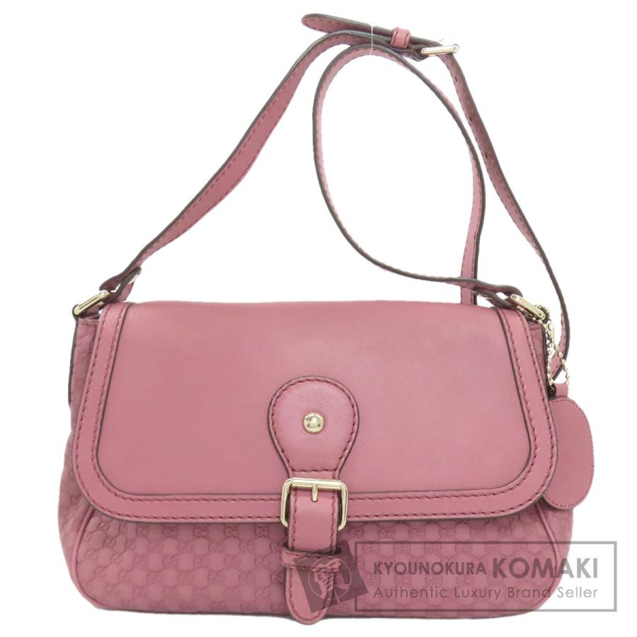 GUCCI（グッチ） 308452 GGシグネチャー シマ ショルダーバッグ レザー