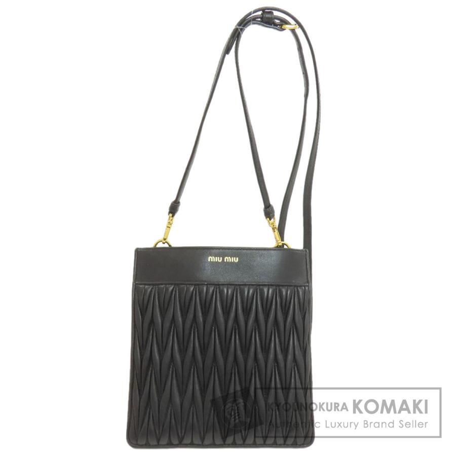 miu miu（ミュウミュウ） マテラッセ ショルダーバッグ カーフ