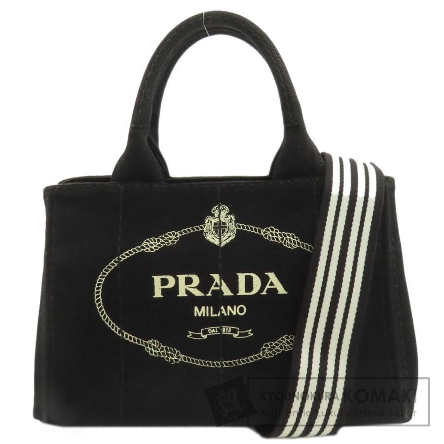 PRADA カナパ ショルダーバッグ 2WAY プラダ ハンドバッグ PRADA（プラダ） カナパミニ 2WAY ハンドバッグ キャンバス レディース