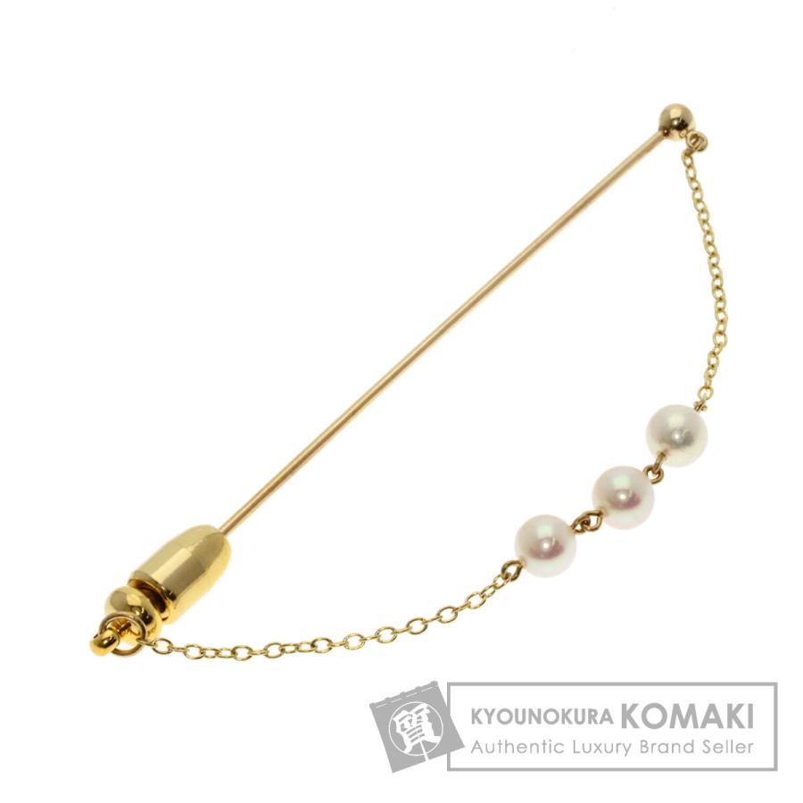 真珠　ブレスレット　K14 MIKIMOTO（ミキモト） パール 真珠 ブレスレット K14イエローゴールド