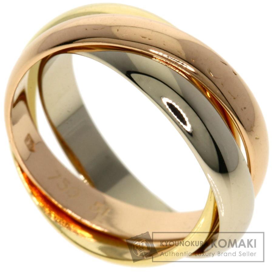 Cartier（カルティエ） トリニティ #51 リング・指輪 K18イエロー