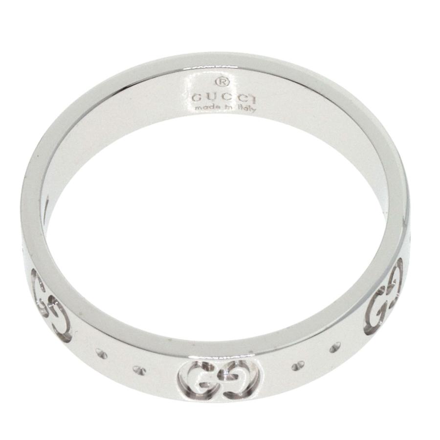 GUCCI（グッチ） アイコン #14 リング・指輪 K18ホワイトゴールド