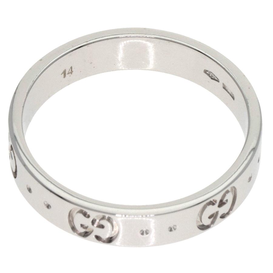 GUCCI（グッチ） アイコン #14 リング・指輪 K18ホワイトゴールド