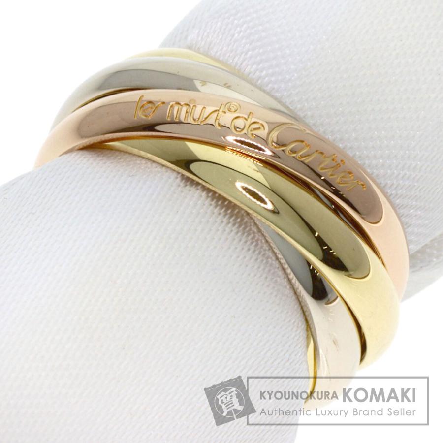 Cartier（カルティエ） トリニティ 5連 #48 リング・指輪 K18イエロー