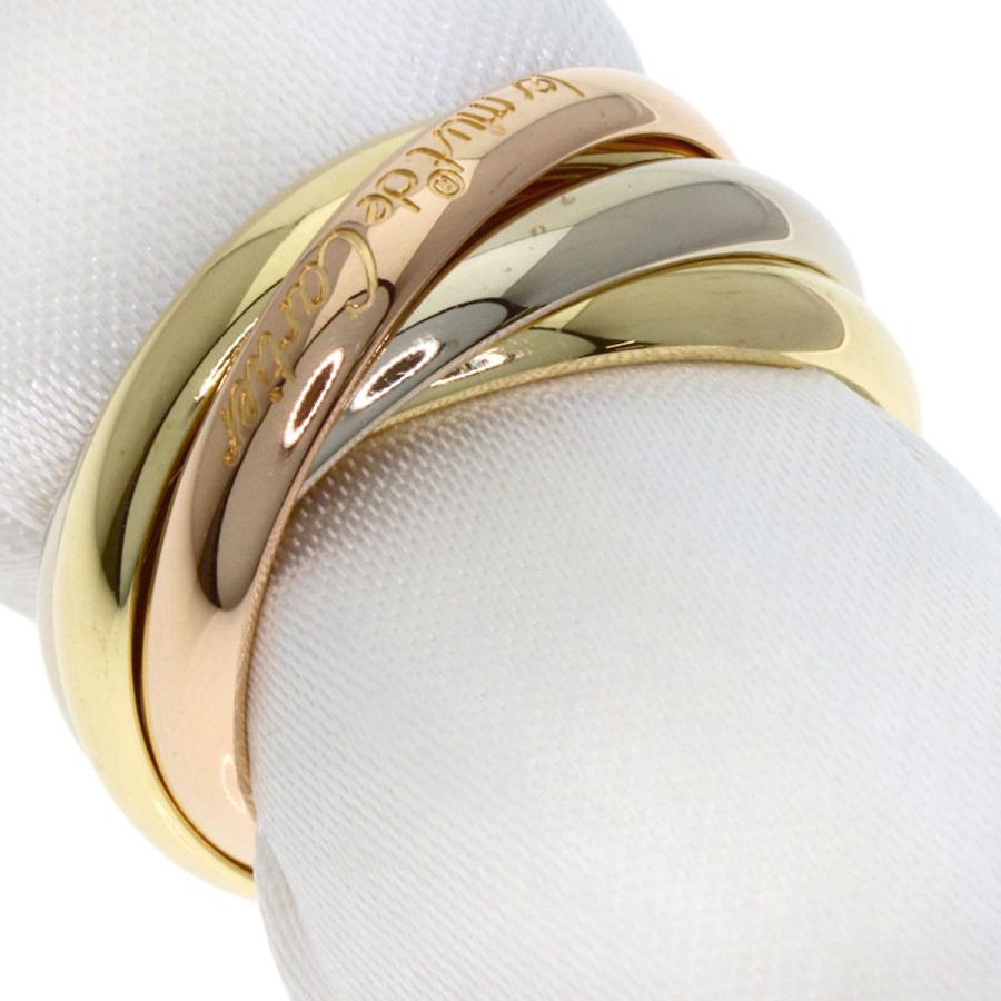 Cartier（カルティエ） トリニティ 5連 #48 リング・指輪 K18イエロー