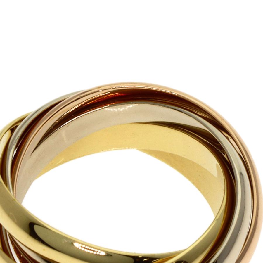 Cartier（カルティエ） トリニティ 5連 #48 リング・指輪 K18イエロー