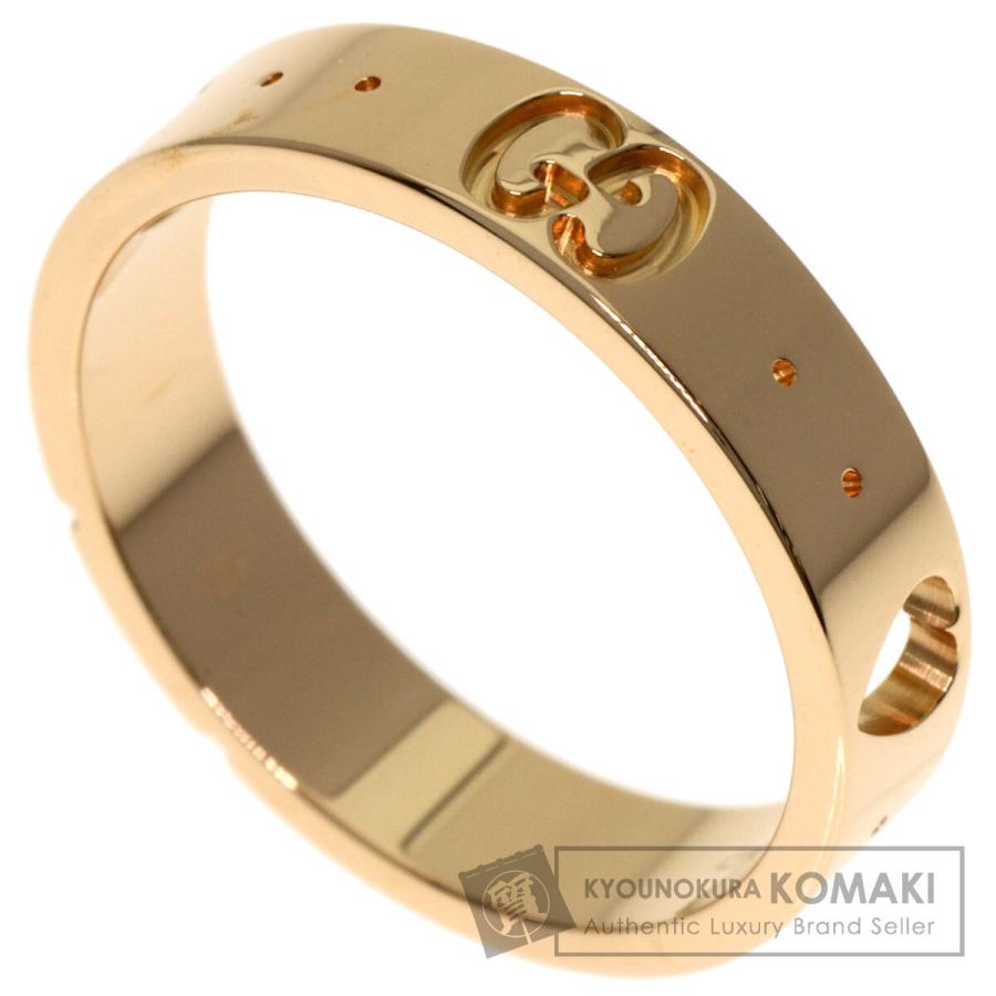GUCCI（グッチ） アイコン アモール ハート #8 リング・指輪 K18ピンク