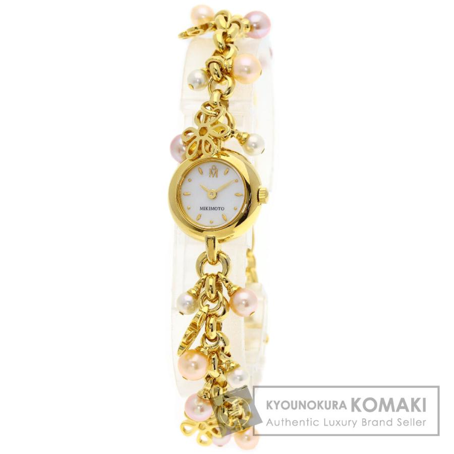MIKIMOTO（ミキモト） パールウォッチ 腕時計 GP GP レディース 中古