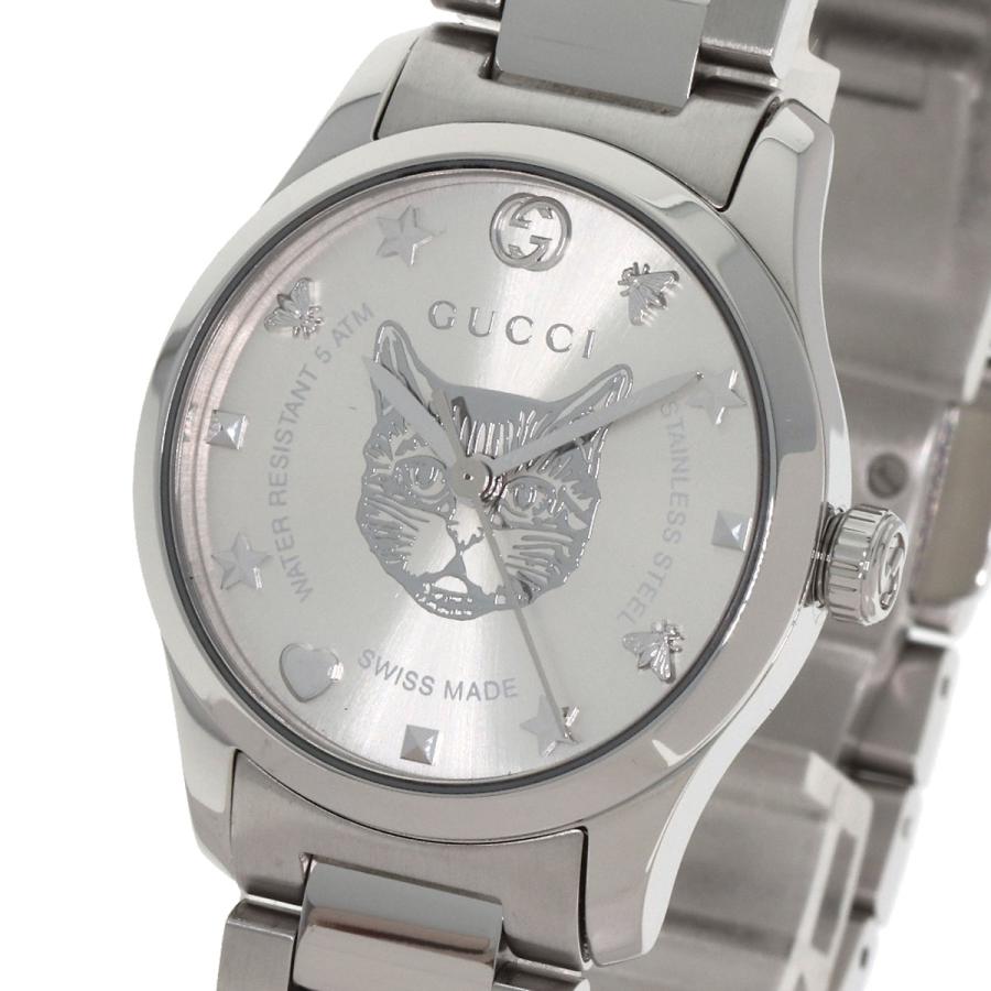 GUCCI（グッチ） YA126595 Gタイムレス キャットヘッド 126.5 腕時計