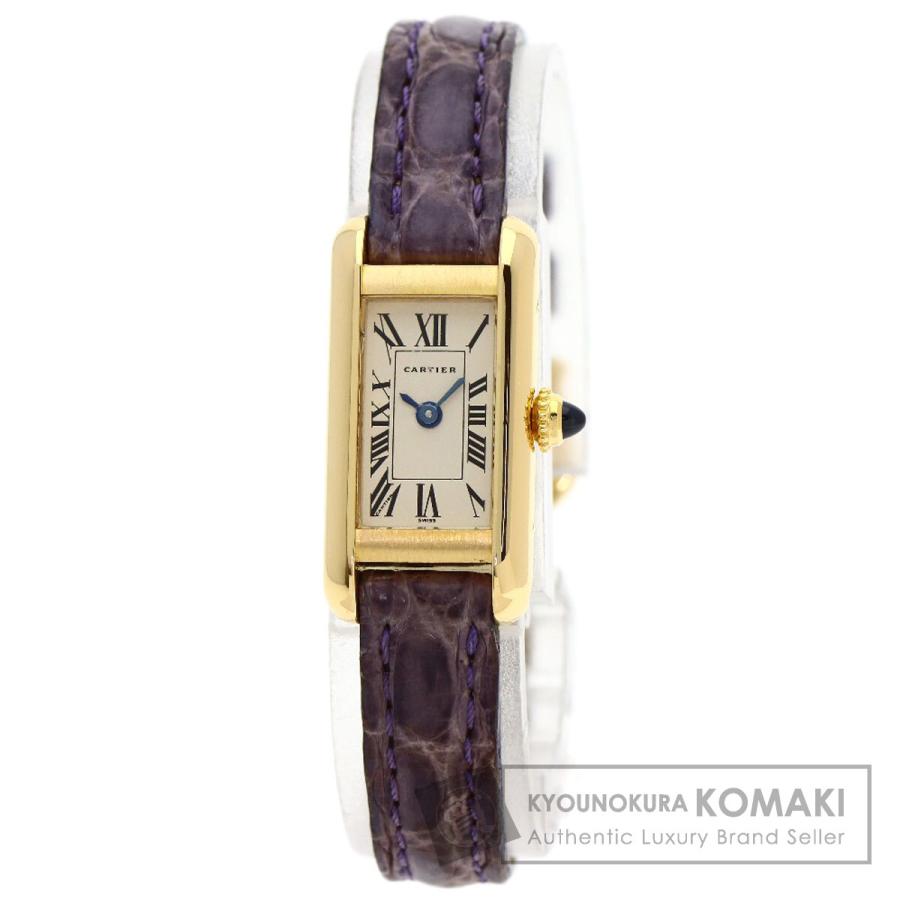 Cartier（カルティエ） W1529956 タンクアロンジェ 腕時計 K18イエロー 