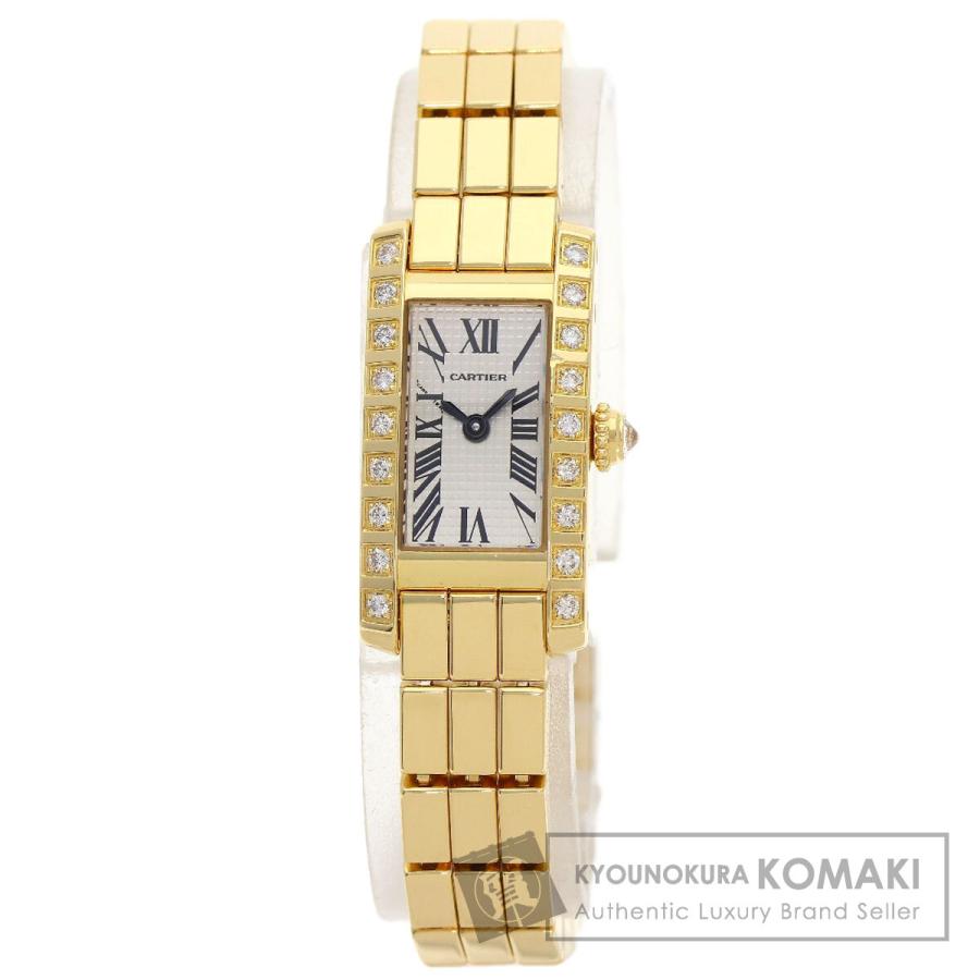 Cartier（カルティエ） WJ2006X3 タンクアロンジェ ラニエール 腕時計 
