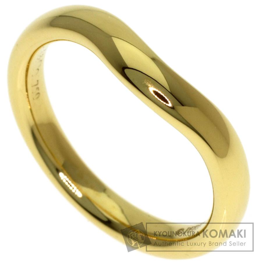 ティファニー TIFFANY＆CO カーブドバンド リング リング・指輪 ジュエリー K18（イエローゴールド） レディース ゴールド系 【中古】 TIFFANY&Co.（ティファニー） カーブドバンド リング・指輪 K18