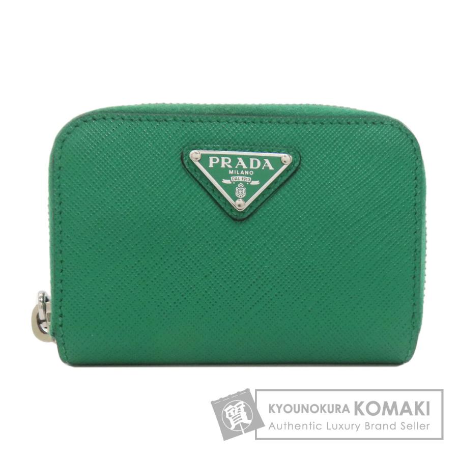 PRADA（プラダ） ロゴ金具 カードケース サフィアーノ レディース 中古