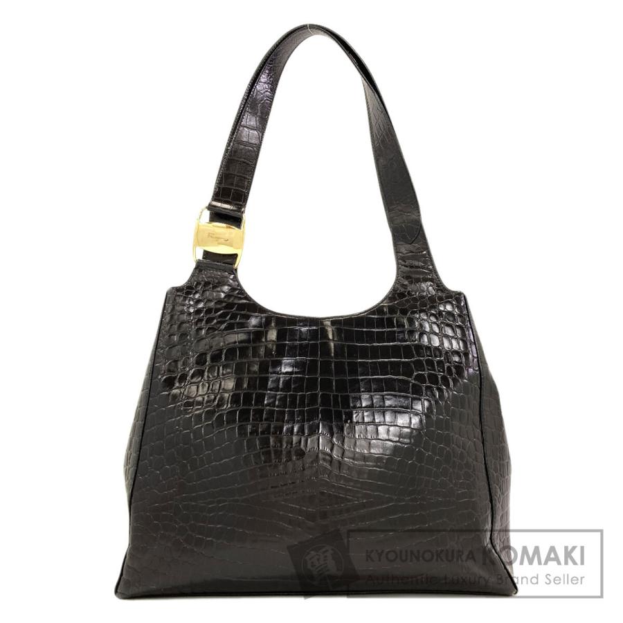 Salvatore Ferragamo サルヴァトーレフェラガモ 型押し トートバッグ 