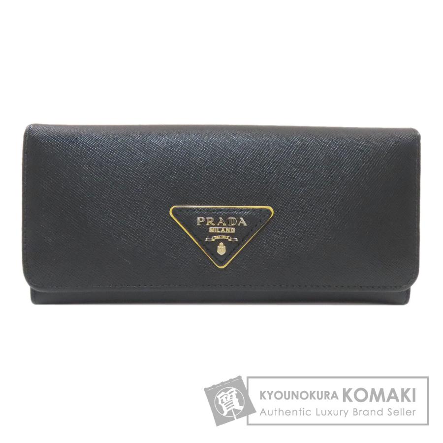 PRADA（プラダ） 1M1132 トライアングル ロゴ 長財布（小銭入れあり