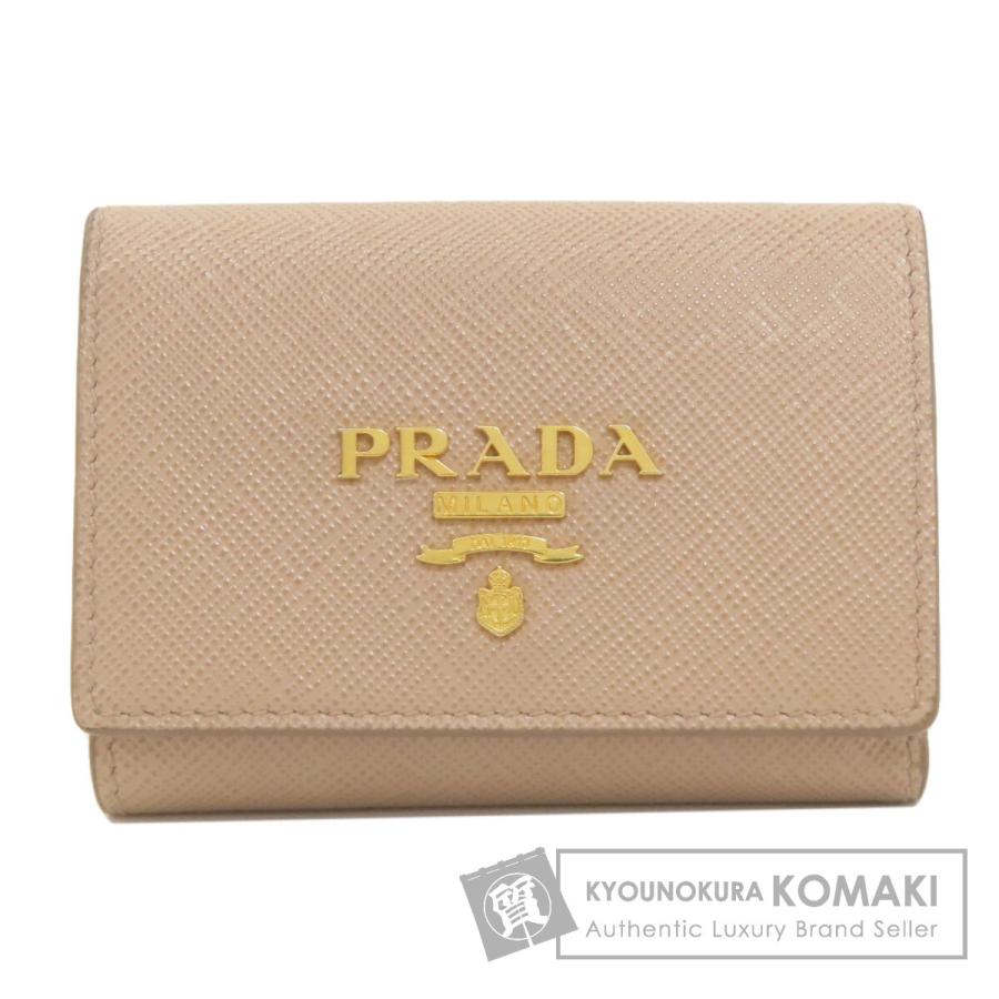 PRADA（プラダ） コンパクトウォレット 二つ折り財布（小銭入れあり