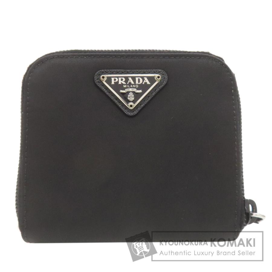 PRADA（プラダ） M522 ロゴ金具 二つ折り財布（小銭入れあり