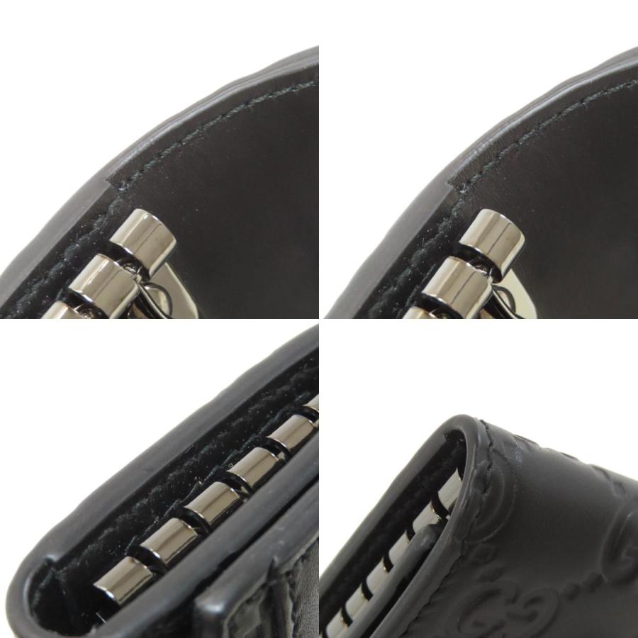 GUCCI（グッチ） 237509 GGシグネチャー シマ キーケース レザー