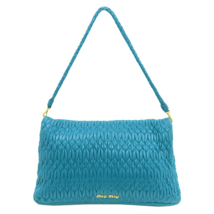 MIUMIU ミュウミュウ ワンショルダー マテラッセ ショルダーバッグ カーフ レディース 中古_1