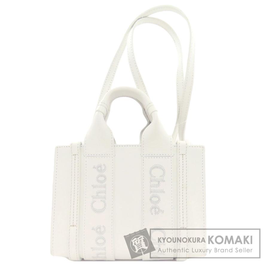 Chloe（クロエ） ウッディ ミニ 2WAY ハンドバッグ レザー レディース 