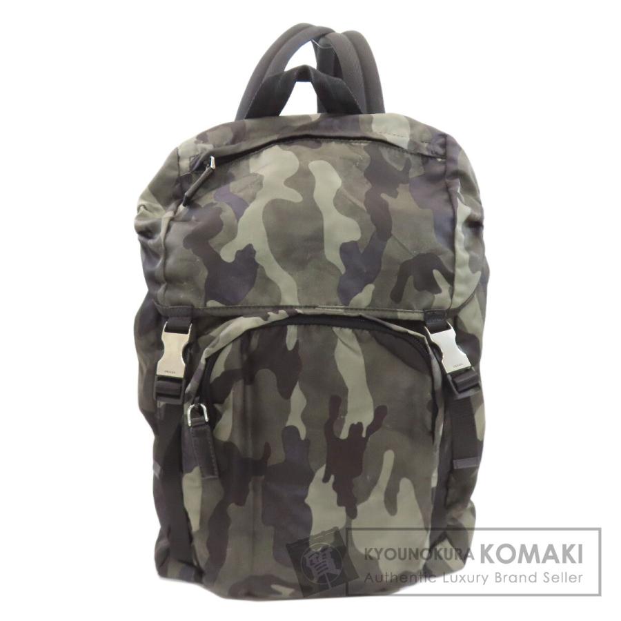PRADA V135 カモフラ ナイロンバックパック リュック プラダ PRADA（プラダ） カモフラージュ柄 リュック・デイパック ナイロン素材