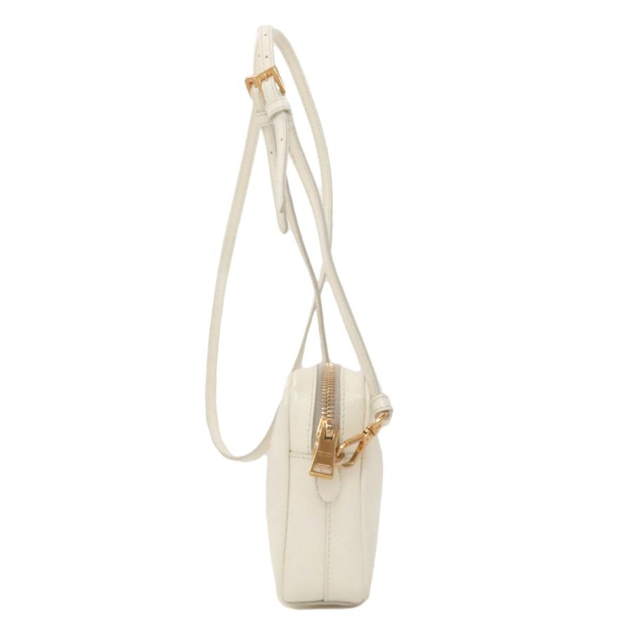 PRADA（プラダ） ロゴ ショルダーバッグ サフィアーノ レディース 中古