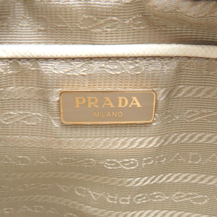 PRADA（プラダ） ロゴ ショルダーバッグ サフィアーノ レディース 中古