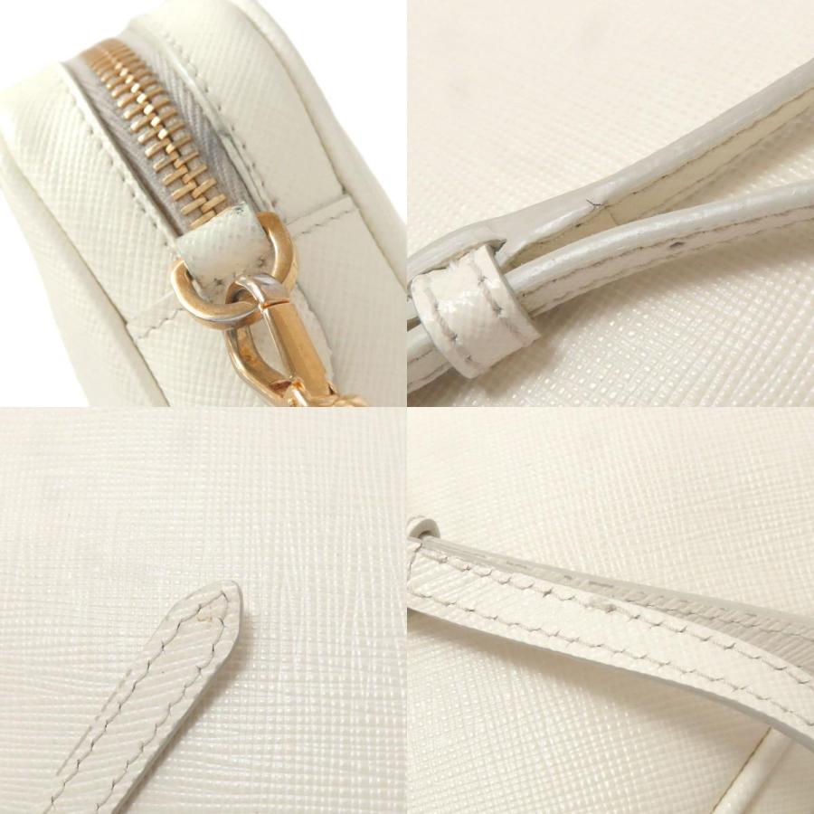 PRADA（プラダ） ロゴ ショルダーバッグ サフィアーノ レディース 中古