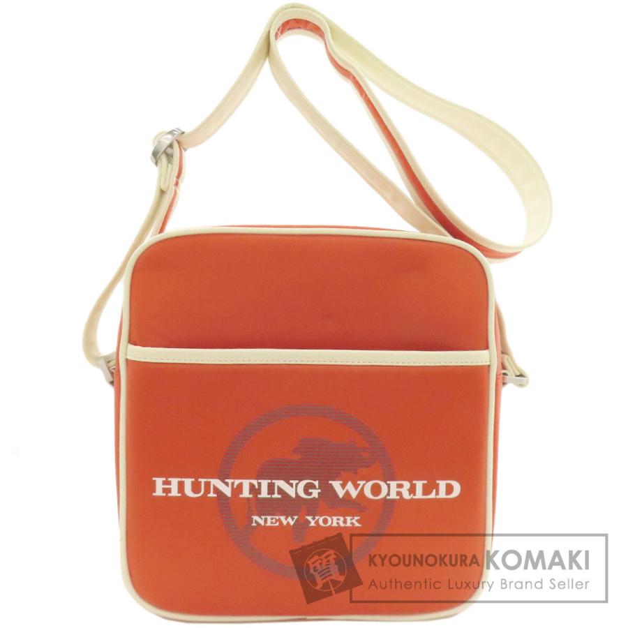 HUNTING WORLD ハンティングワールド ロゴ ショルダーバッグ ナイロン