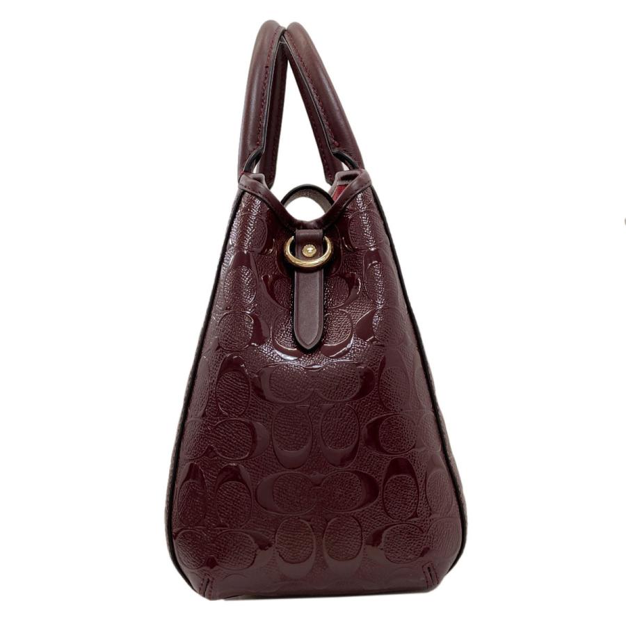 COACH（コーチ） F55451 デボスド シグネチャー 2WAY ハンドバッグ