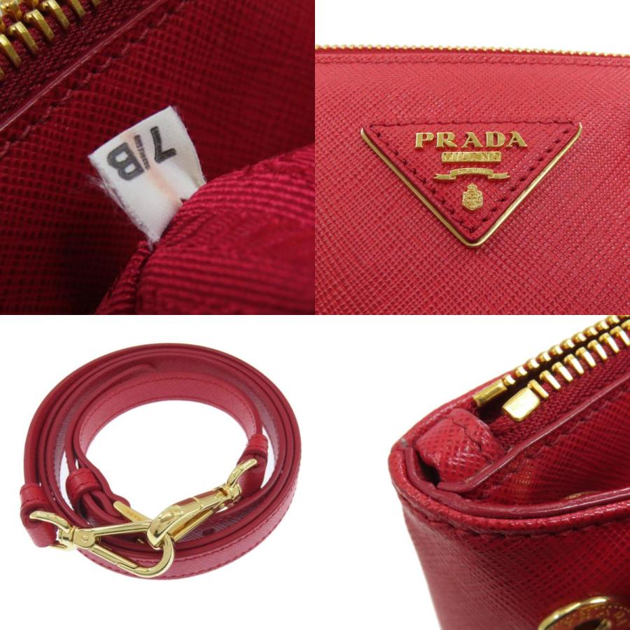 PRADA プラダ 1BA256 2WAY ハンドバッグ サフィアーノ レディース 中古_6