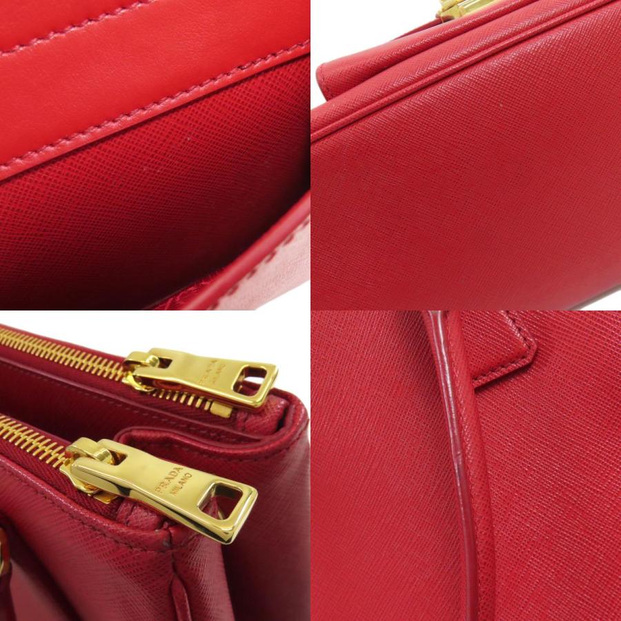 PRADA プラダ 1BA256 2WAY ハンドバッグ サフィアーノ レディース 中古_7
