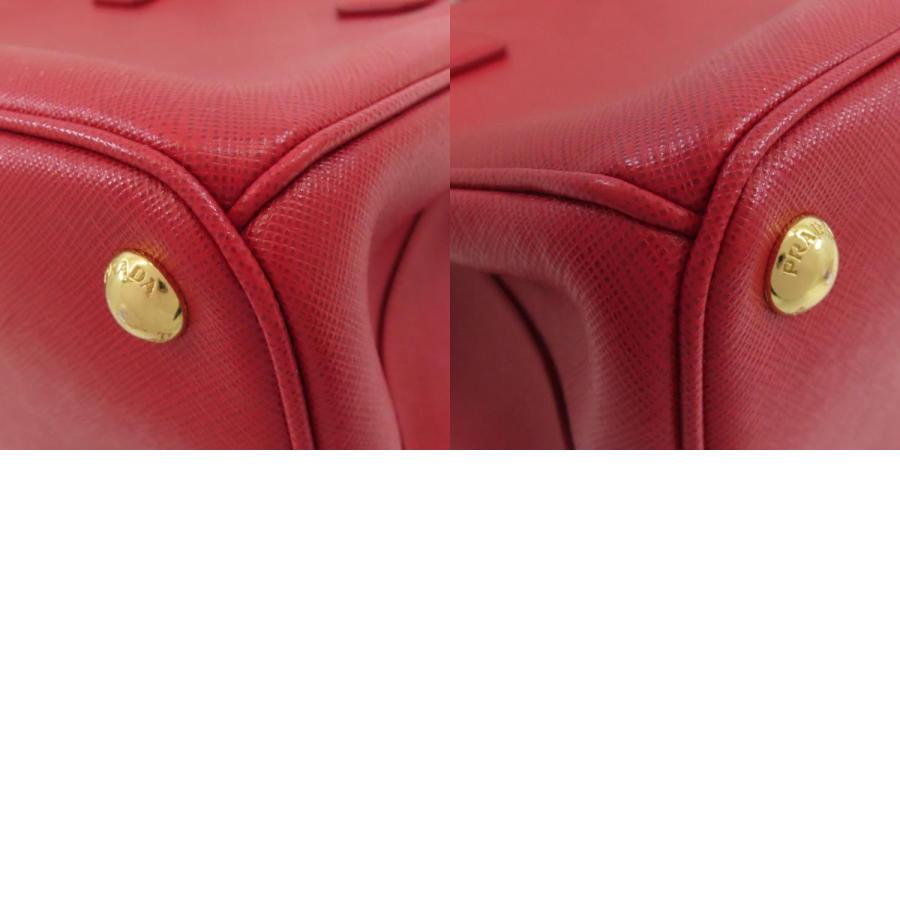 PRADA プラダ 1BA256 2WAY ハンドバッグ サフィアーノ レディース 中古_9