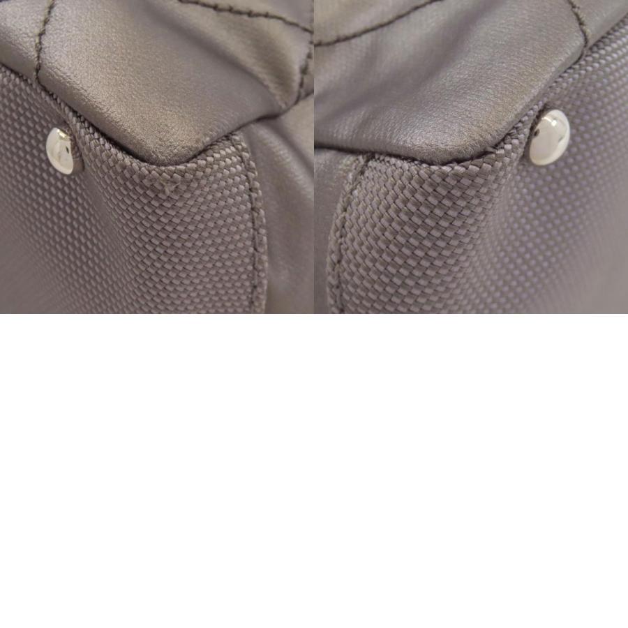 CHANEL シャネル パリビアリッツ PM シルバー金具 ハンドバッグ カーフ レディース 中古_9