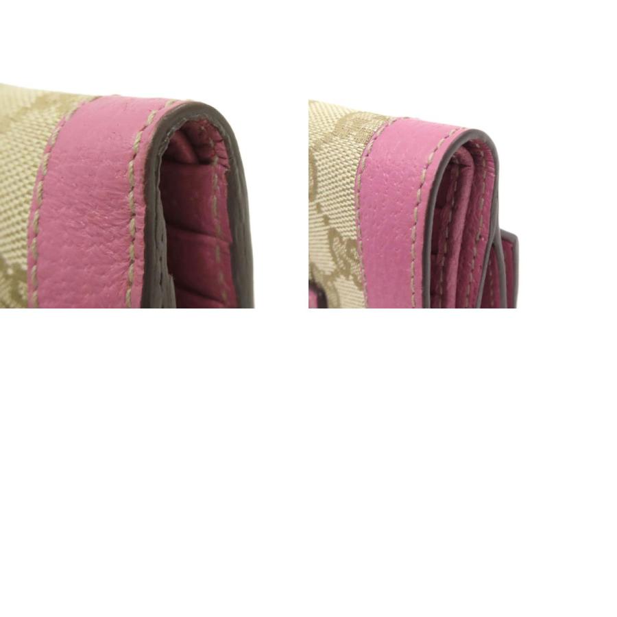 GUCCI（グッチ） 154119 GG 二つ折り財布（小銭入れあり） キャンバス