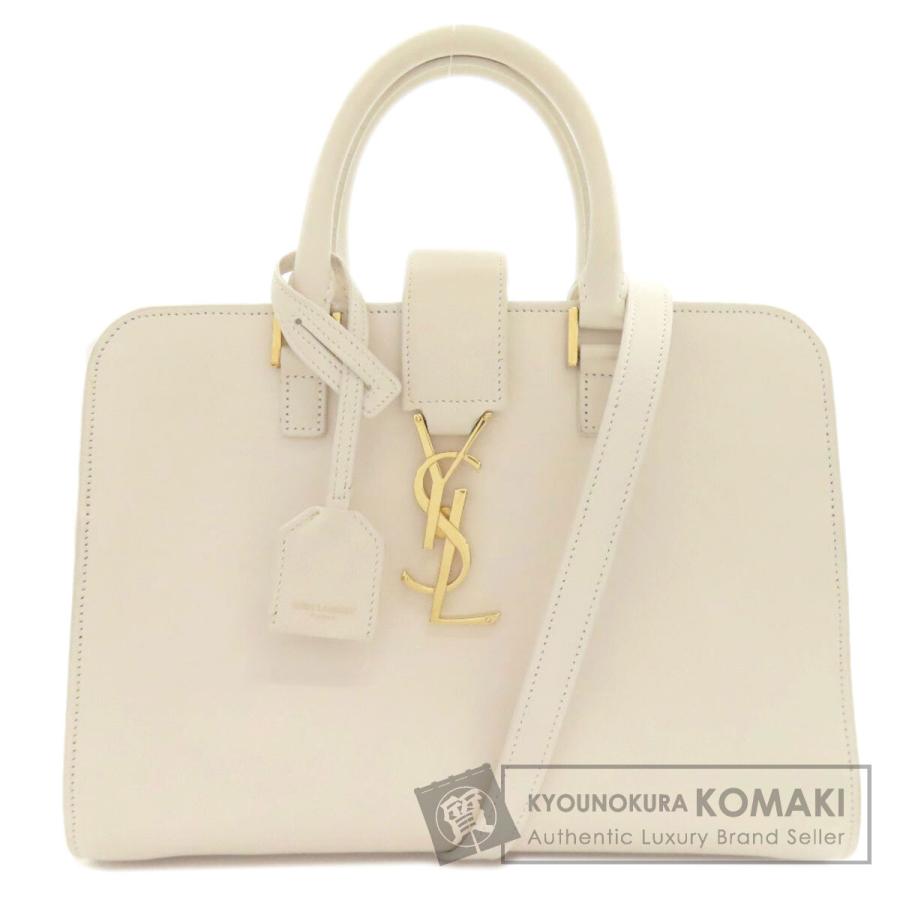 SAINT LAURENT サンローラン ベイビーカバス 2WAY ハンドバッグ レザー