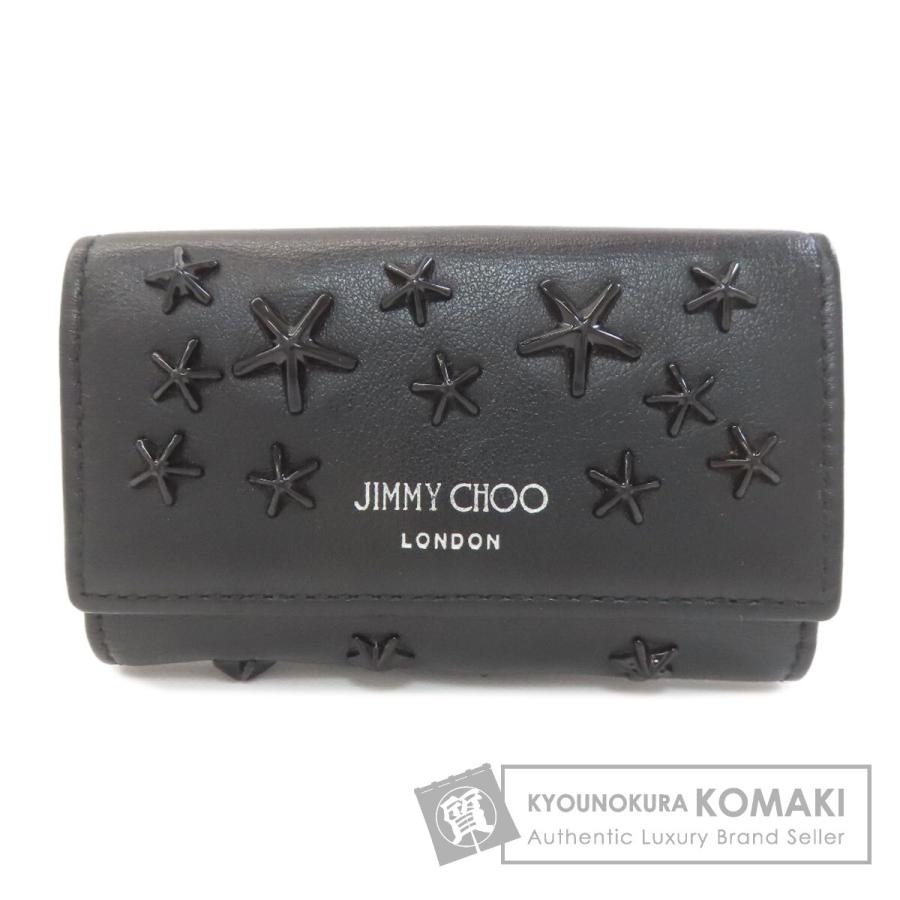 Jimmy Choo ジミーチュウ スターモチーフ キーケース レザー