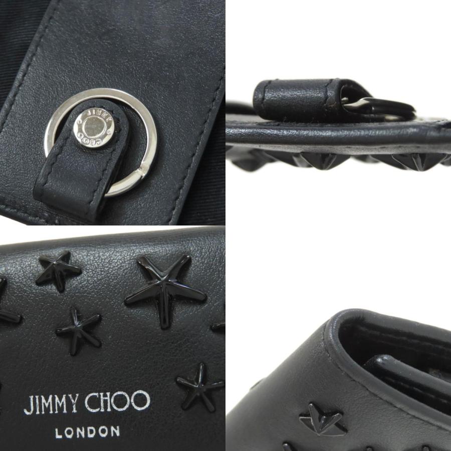 Jimmy Choo ジミーチュウ スターモチーフ キーケース レザー