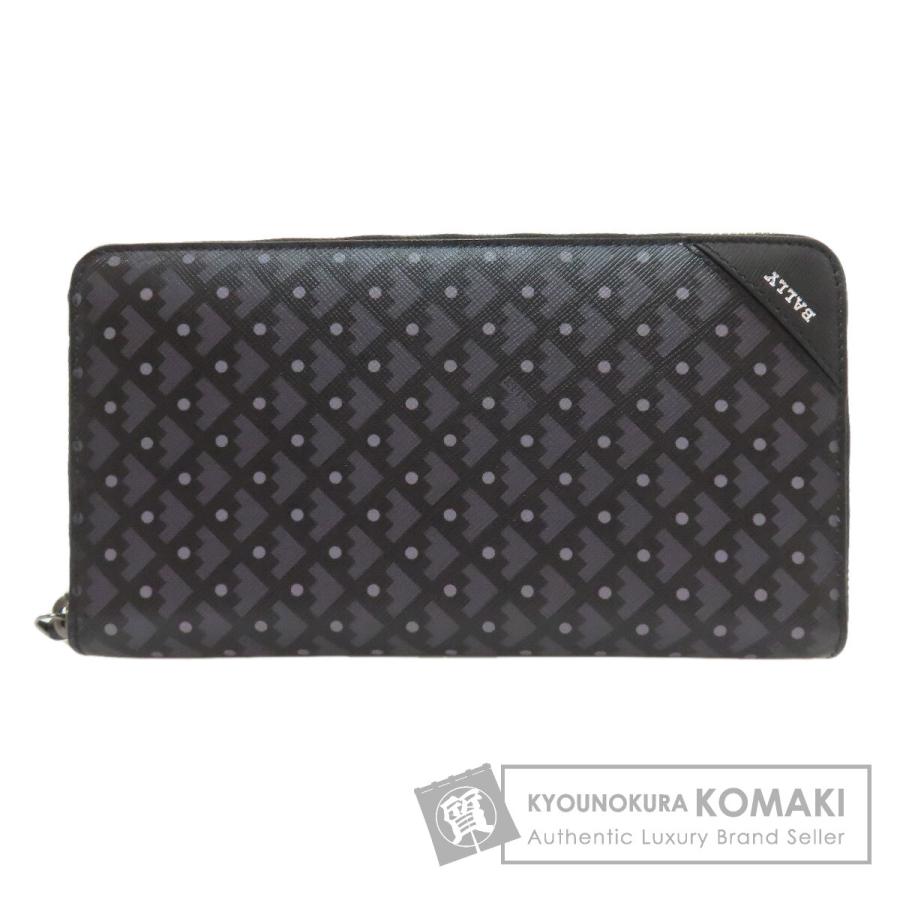 Bally（バリー） 総柄 長財布（小銭入れあり） PVC レディース 中古