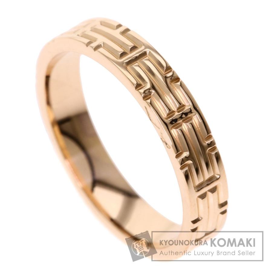 HERMES エルメス キリムリング #52 リング 指輪 K18 ピンクゴールド  