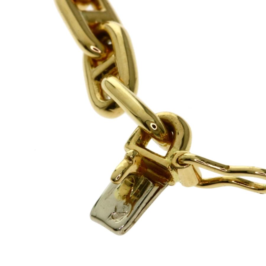 HERMES エルメス シェーヌダンクル ブレスレットK18イエロー HERMES エルメス シェーヌダンクル ブレスレットK18イエロー
