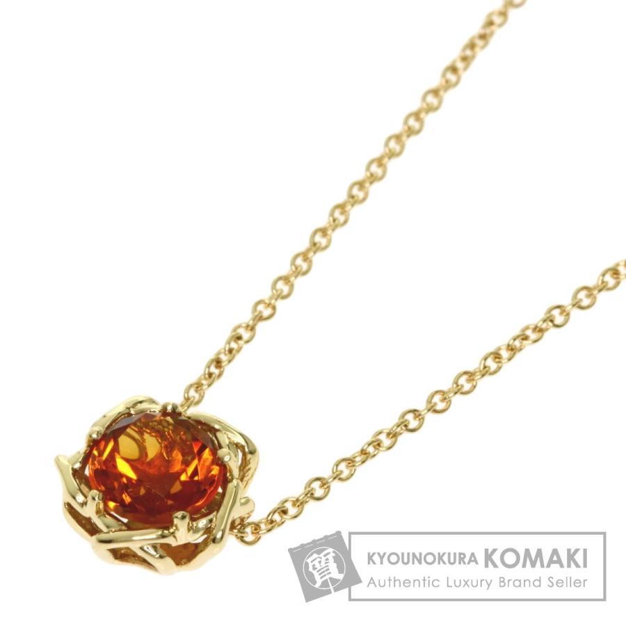 TIFFANY&Co. ティファニー シトリン ネックレスK18イエロー TIFFANY&Co. ティファニー シトリン ネックレスK18イエロー