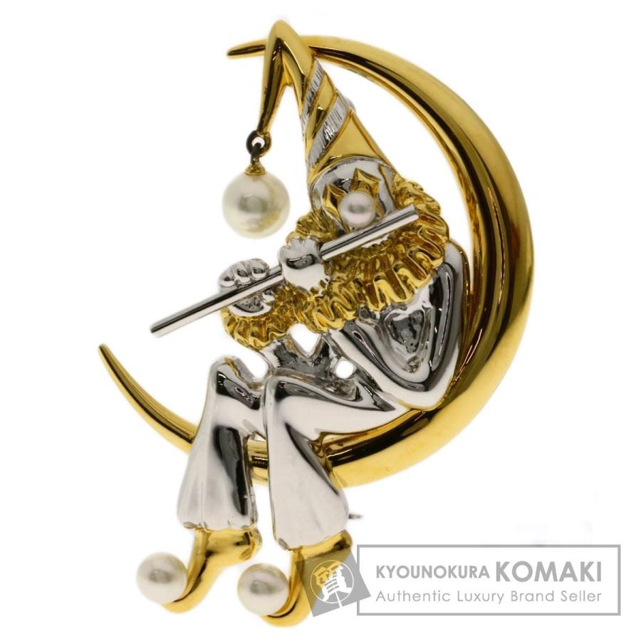 MIKIMOTO ミキモト ベビーパールブローチ ピエロ ブローチ MIKIMOTO ミキモト ベビーパールブローチ ピエロ ブローチ