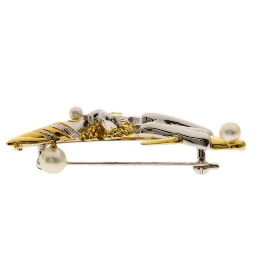 MIKIMOTO ミキモト ベビーパールブローチ ピエロ ブローチ MIKIMOTO ミキモト ベビーパールブローチ ピエロ ブローチ