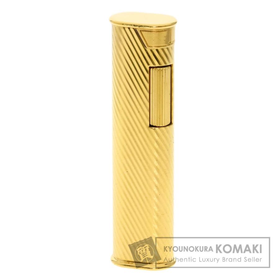 dunhill Dunhill ダンヒル DL-1237 ゴールドスパイラル ライター 金属 