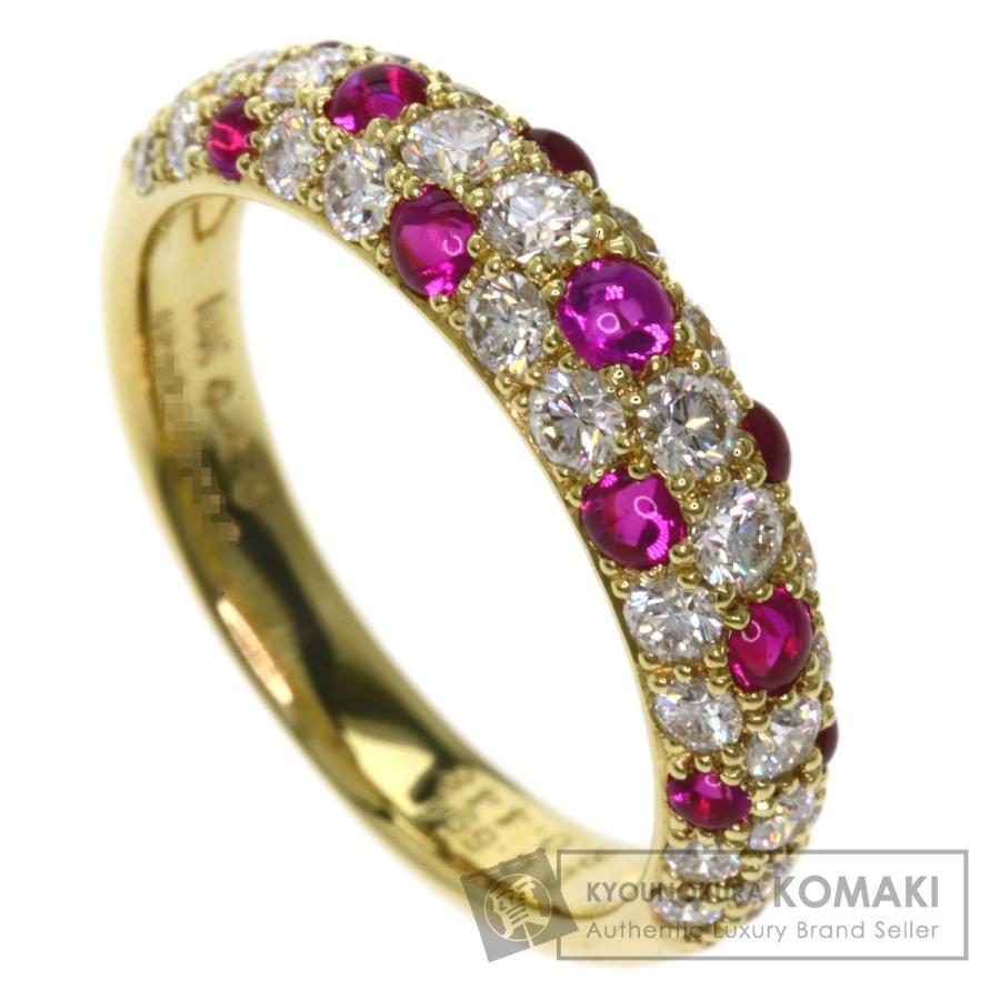 Gimel ギメル ベリーリング ルビ- ダイヤモンド リング・指輪 K18  