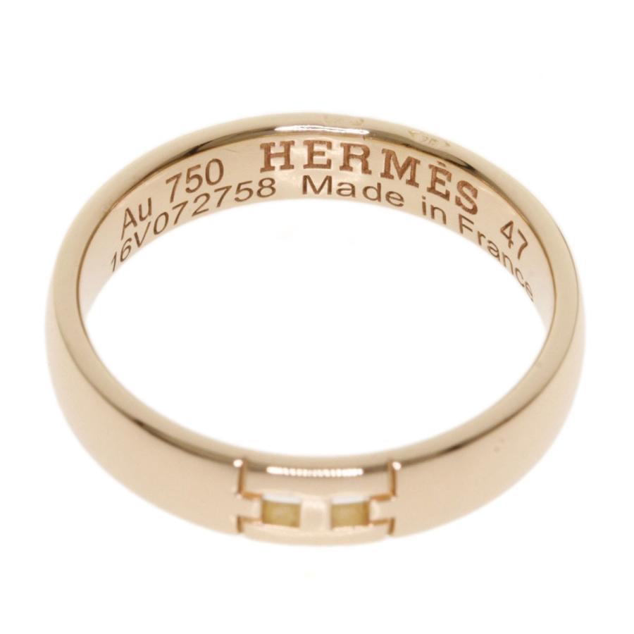 HERMES エルメス リング #47 リング・指輪 K18ピンクゴールド HERMES エルメス リング #47 リング・指輪 K18ピンクゴールド