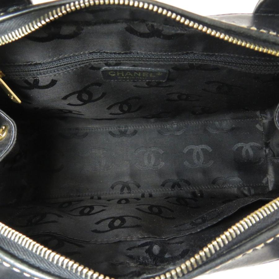 CHANEL シャネル ワイルドステッチ ハンドバッグ レザー レディース 中古｜kyounokura｜05